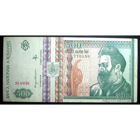 Romania - 500 Lei 1992