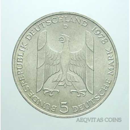 Germany - 5 Mark 1978 D