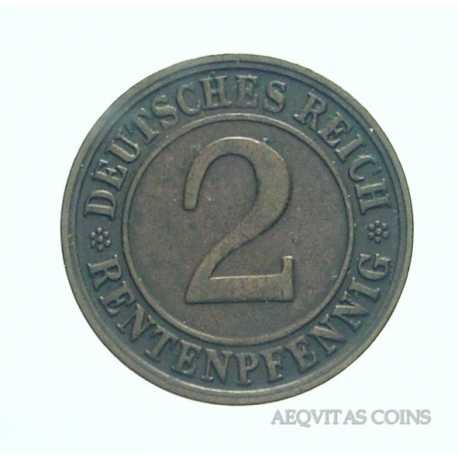 Germany - 2 Reichspfennig 1923 D