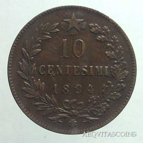 Vitt. Eman. II - 10 Cent 1862 M