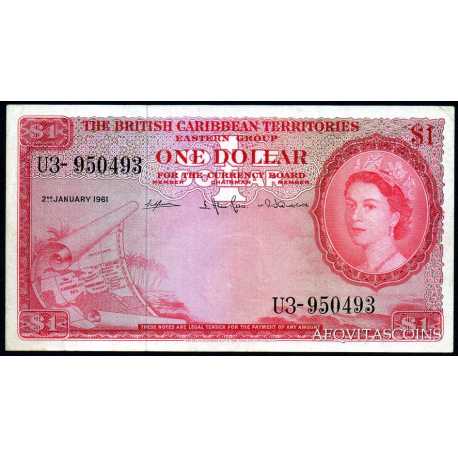 British Caribbean Territories - 1 dollar 1961