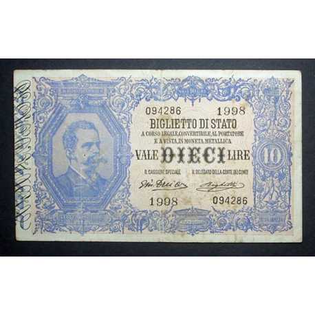 10 Lire 1914