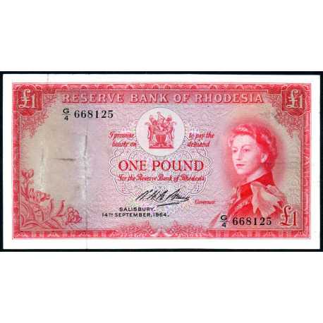 Rhodesia - 1 Pound 1964